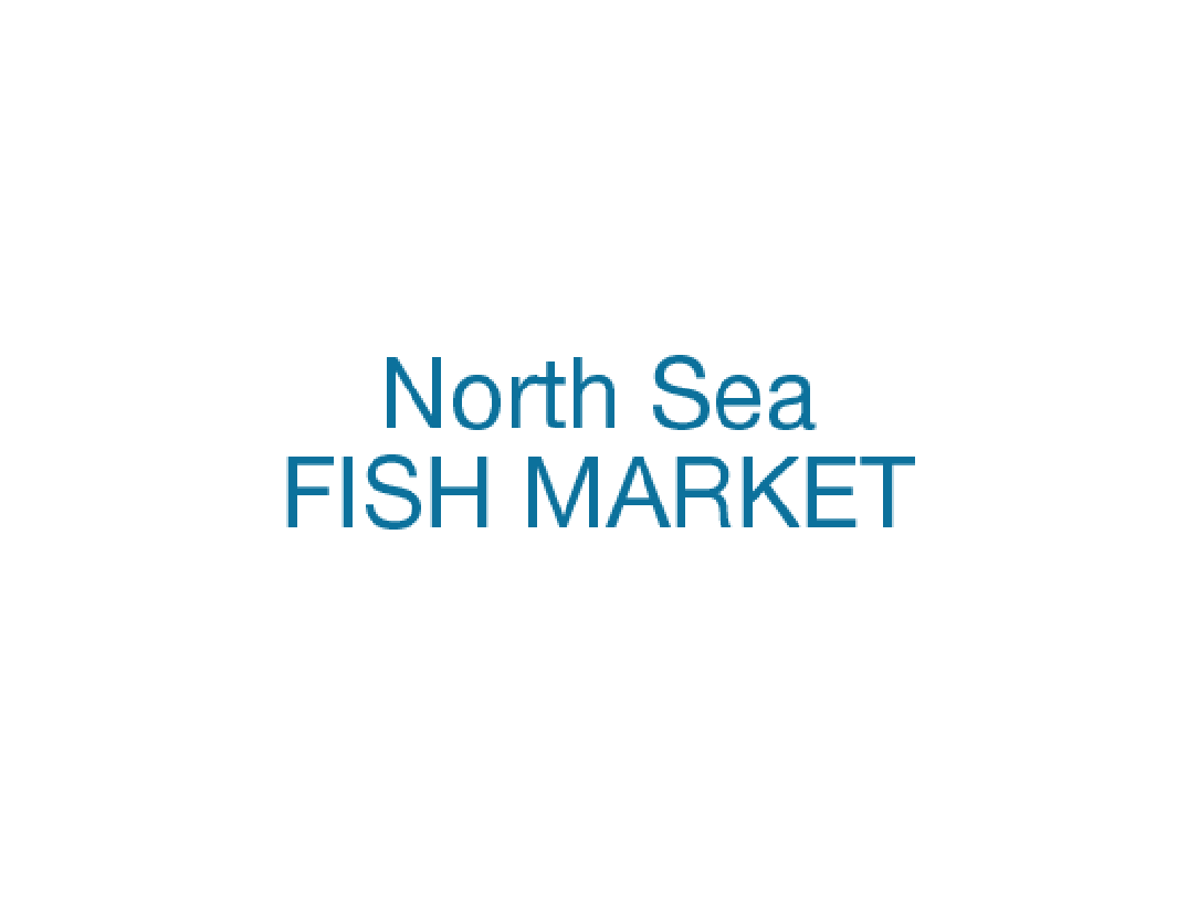 The North Sea Fish Market logo.